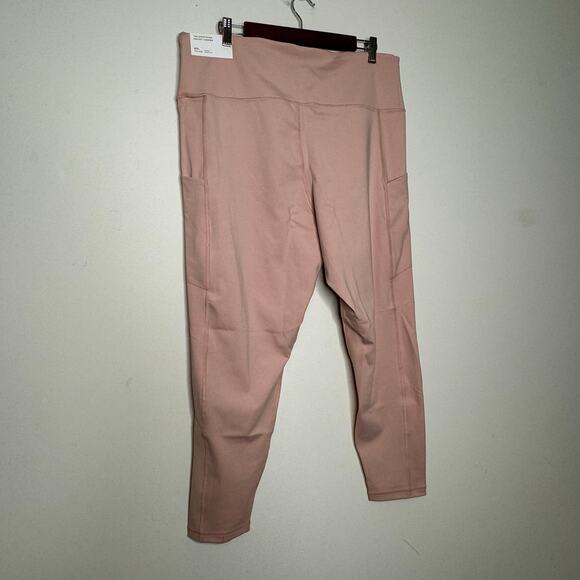 American Eagle The Everything Pocket High Waist Legging  Blush Pink NWT Size 2XL - Picture 7 of 11